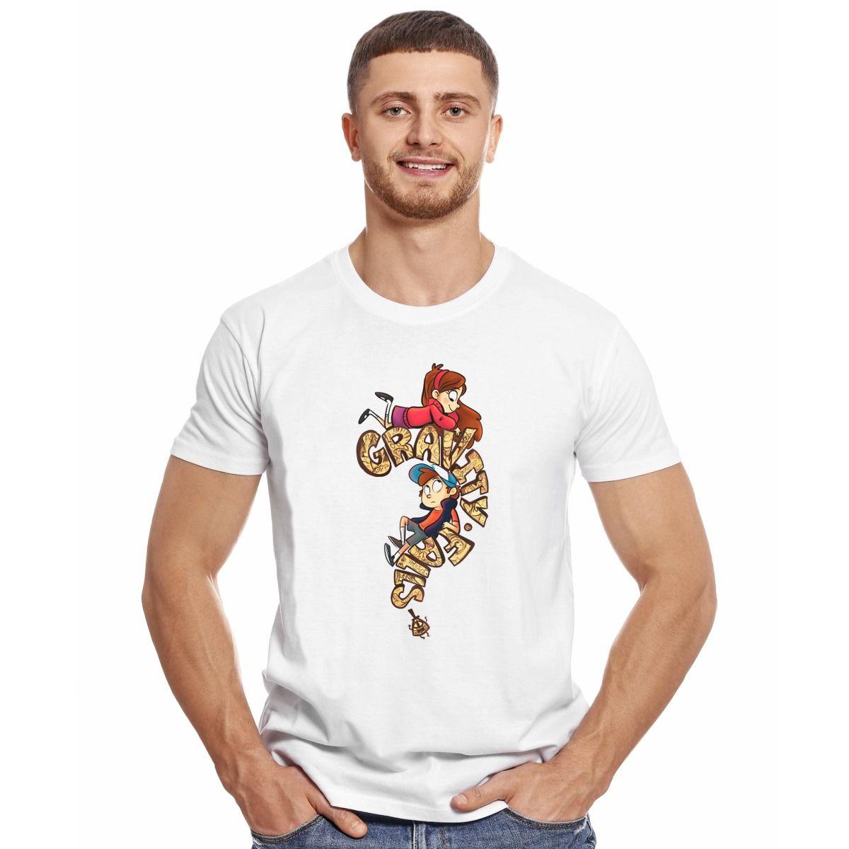 GRAVITY FALLS PERSONAJES POLERA MANGA CORTA HOMBRE-2
