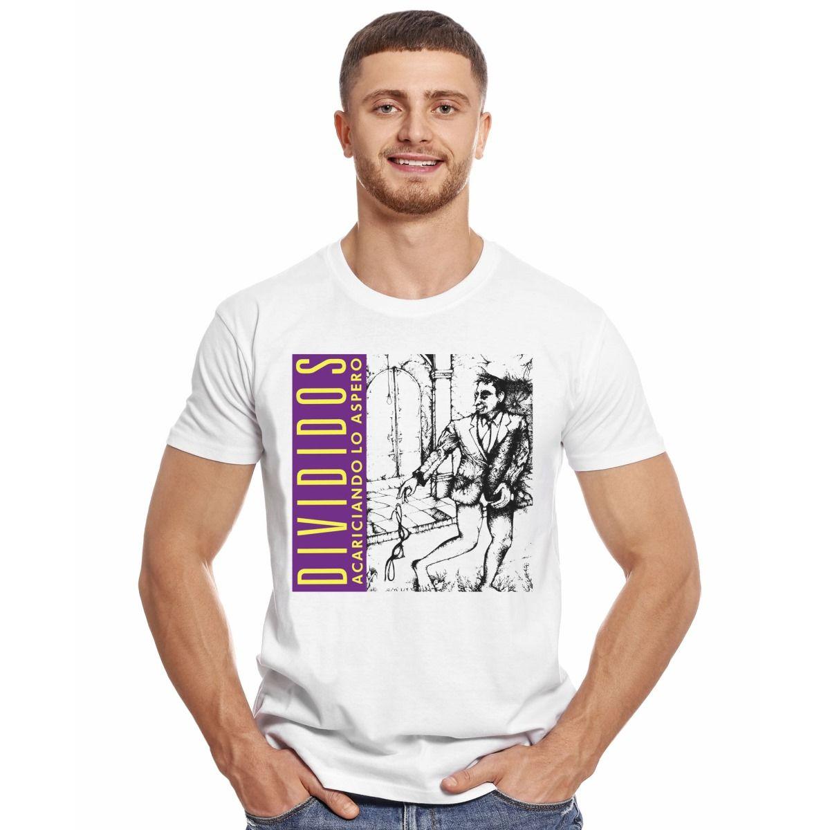 DIVIDIDOS ACARICIANDO LO ASPERO POLERA MANGA CORTA HOMBRE-2