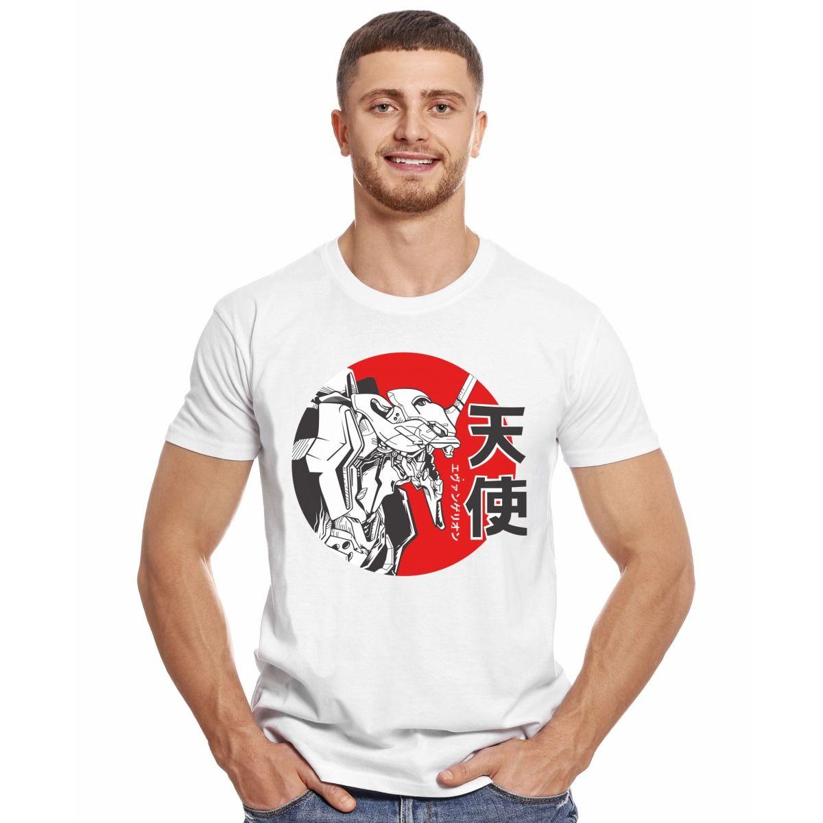 EVANGELION UNIDAD 01 JAPON POLERA MANGA CORTA HOMBRE-2
