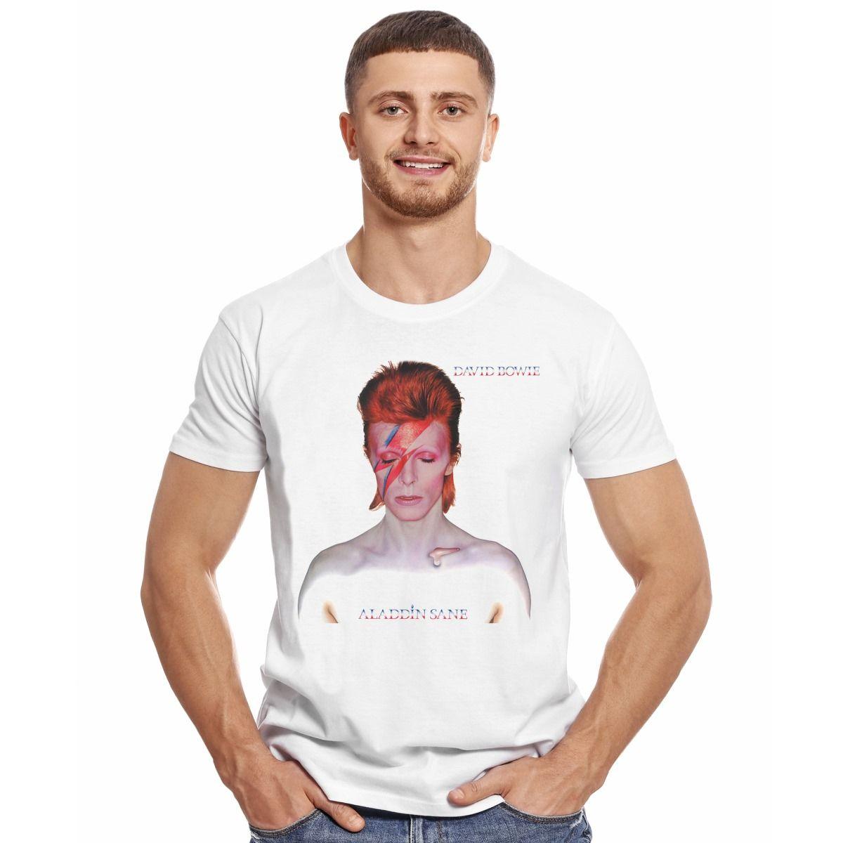 DAVID BOWIE ALLADIN SANE POLERA MANGA CORTA HOMBRE-2
