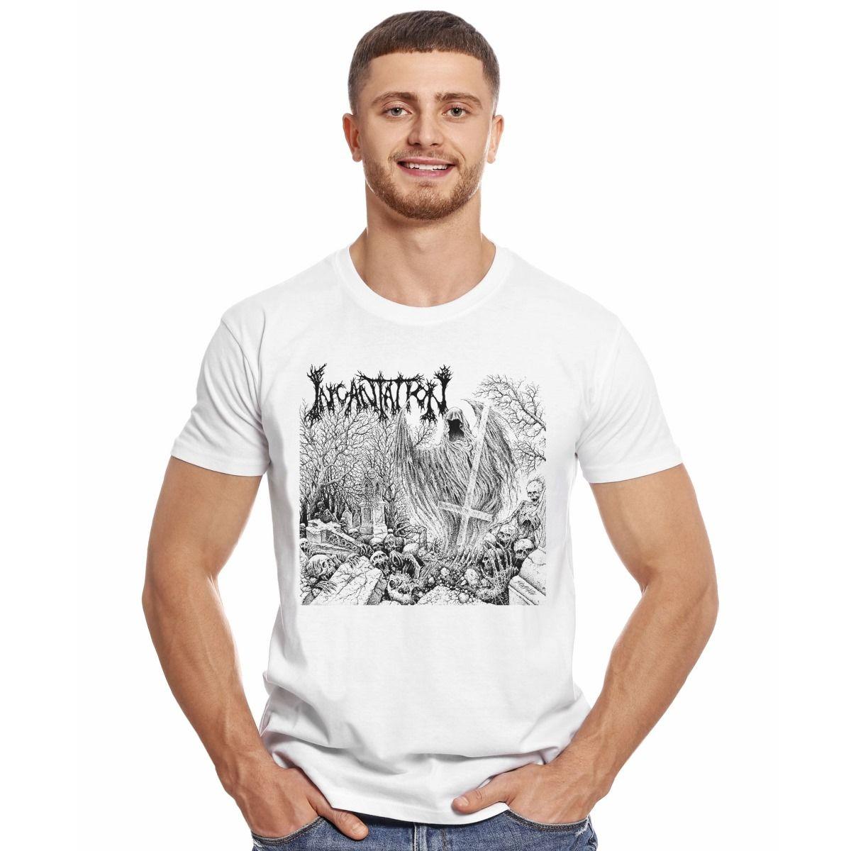 INCANTATION CEMETERY ART POLERA MANGA CORTA HOMBRE-2