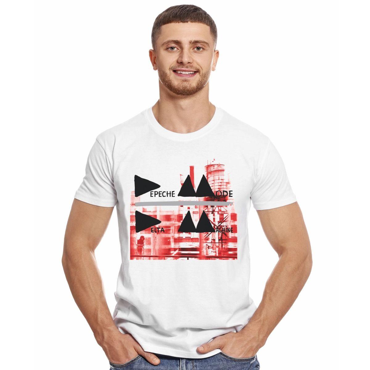DEPECHE MODE DELAT MACHINE ALBUM POLERA MANGA CORTA HOMBRE-2