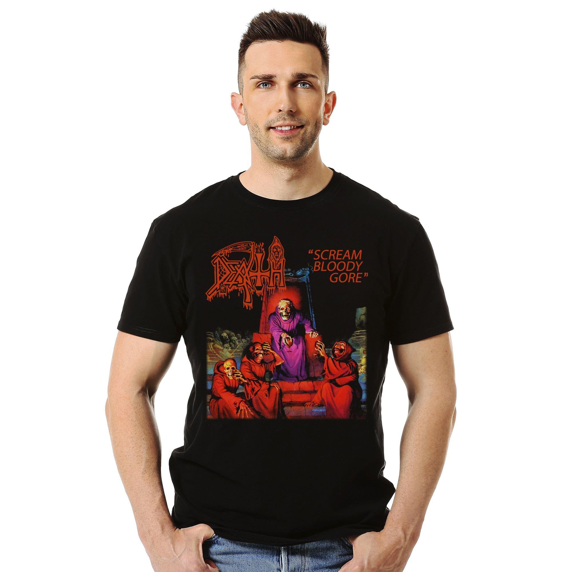 Polera Death Scream Bloody Gore-1