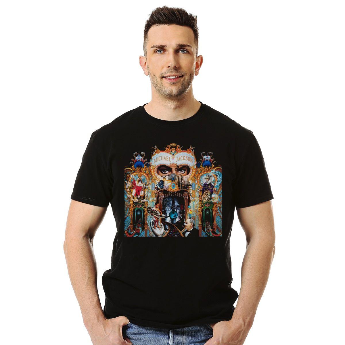 Polera Michael Jackson Dangerous Pop-2