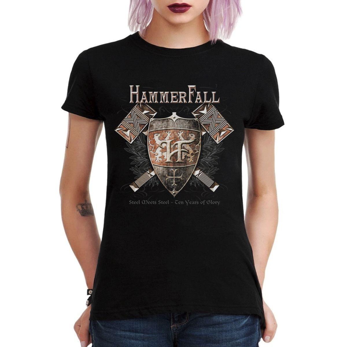 HAMMERFALL STEEL MEETS STEEL POLERA MUJER-2