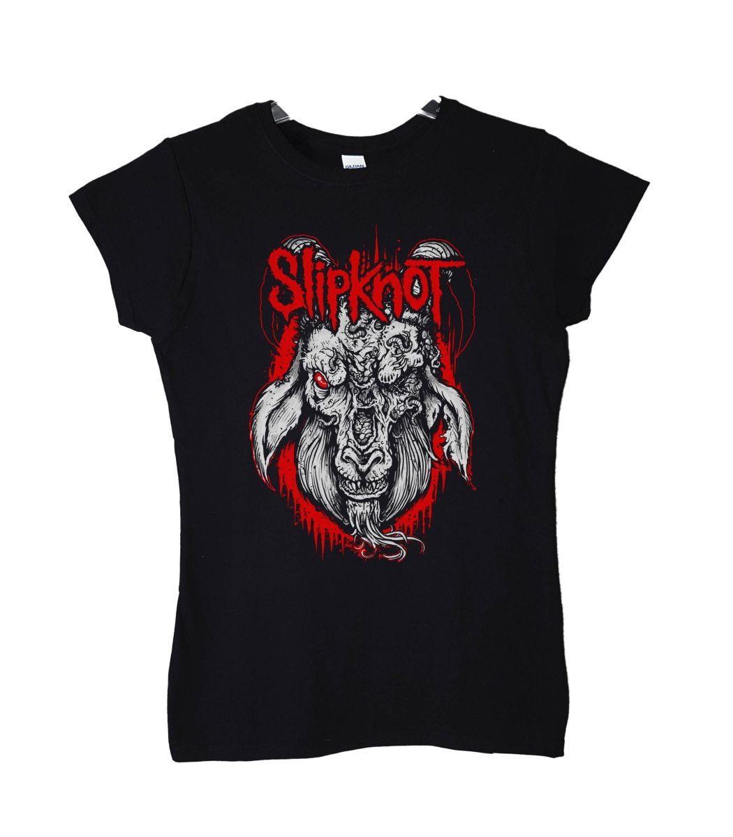 SLIPKNOT GOAT POLERA MUJER-1