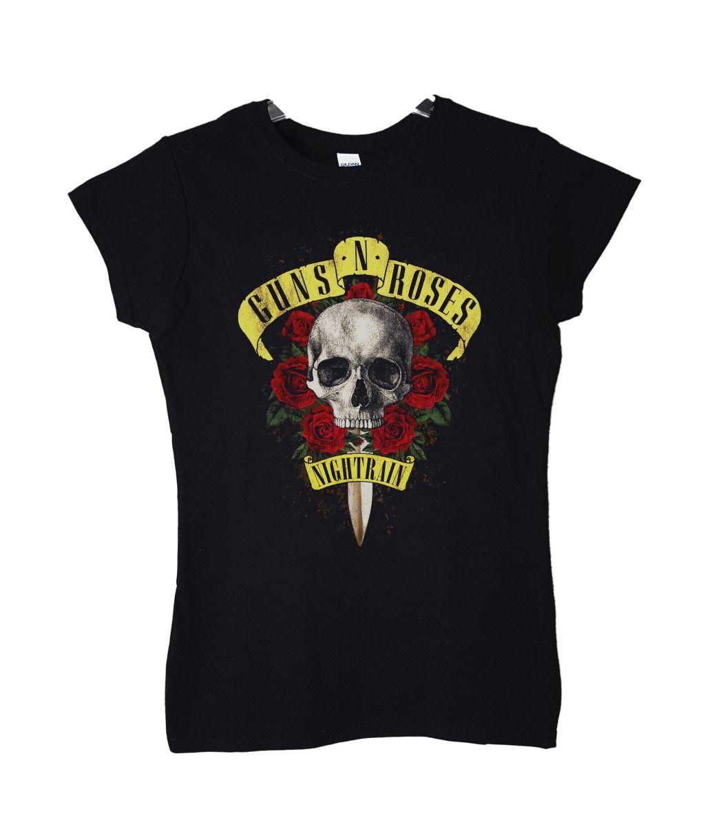 GUNS N ROSES NIGHTRAIN POLERA MUJER-1