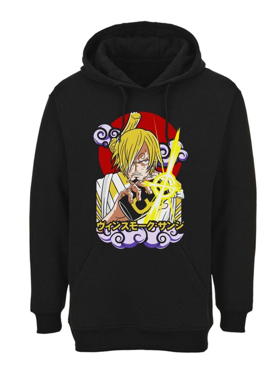 ONE PIECE SANJI VECTOR ENOJADO POLERON CANGURO-1