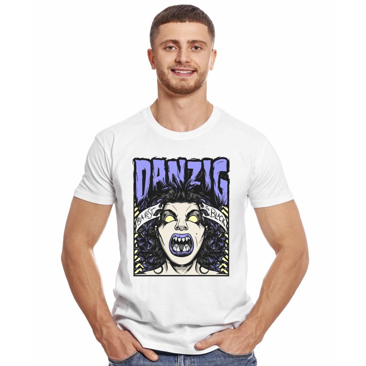 DANZIG BLACKEST OF THE BLACK POLERA MANGA CORTA HOMBRE-2