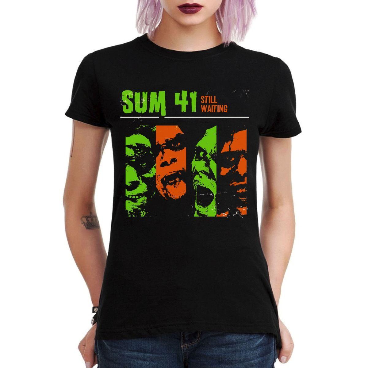 SUM 41 STILL WAITING POLERA MUJER-2