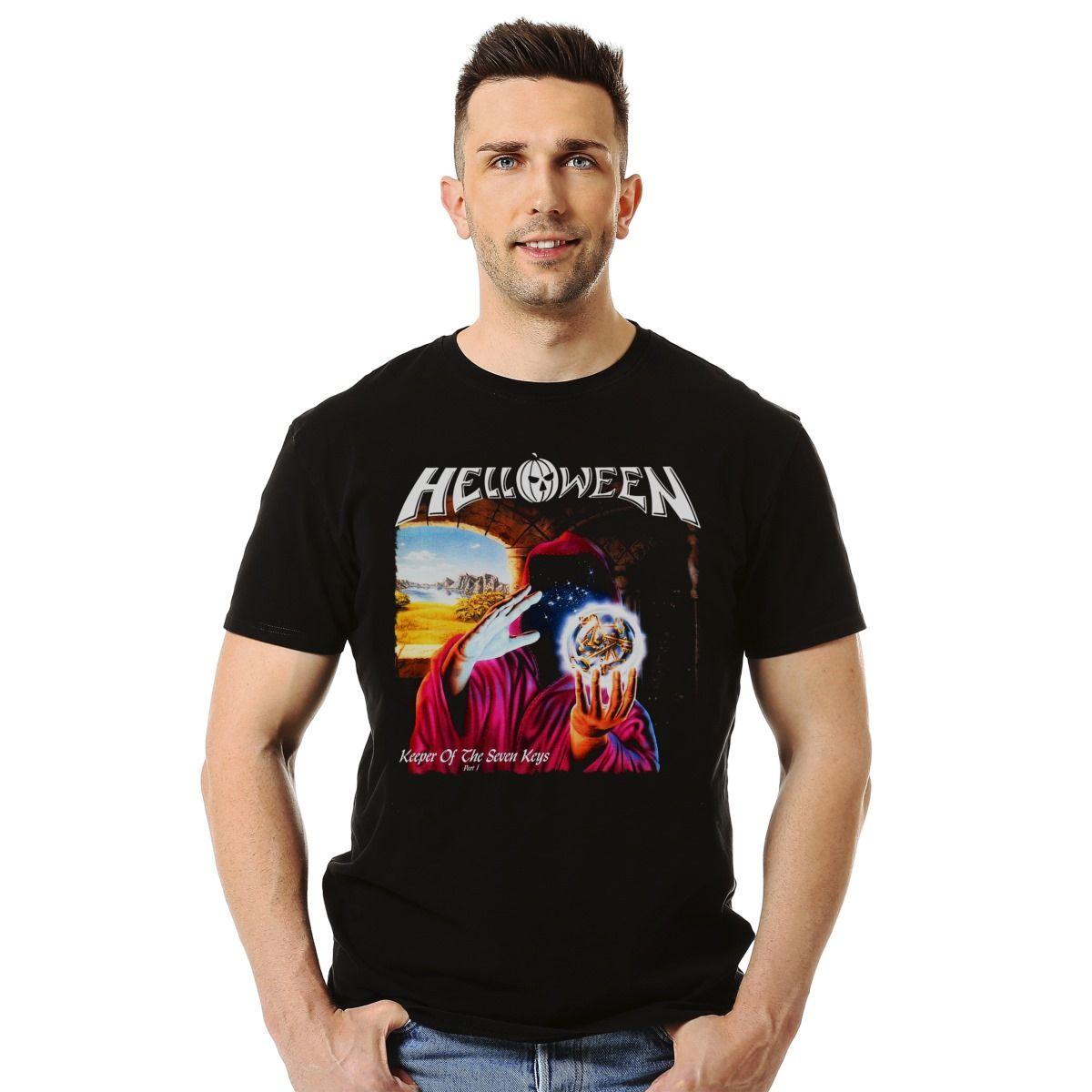 HELLOWEEN KEEPER OF THE SEVEN KEYS I POLERA MANGA CORTA HOMBRE-2