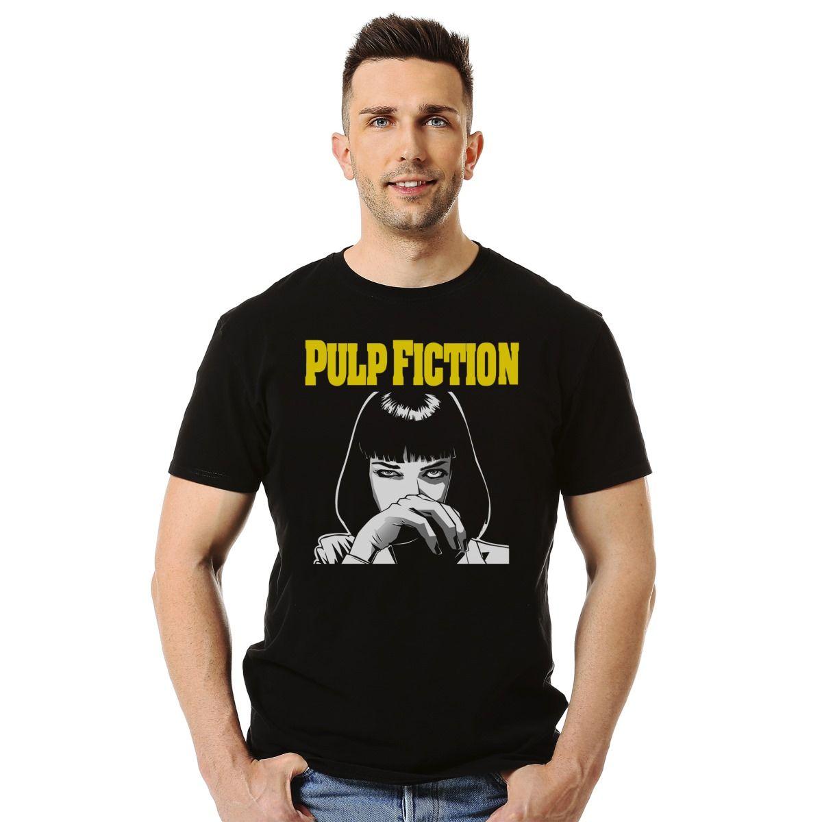 Polera Pulp Fiction Mia Wallace Face Cine/Tv-2