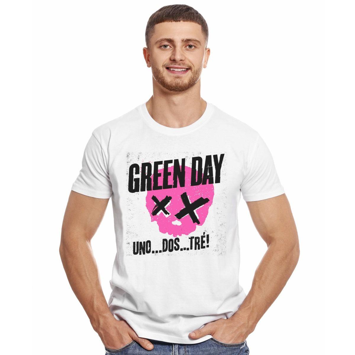 GREEN DAY UNO DOS TRE POLERA MANGA CORTA HOMBRE-2