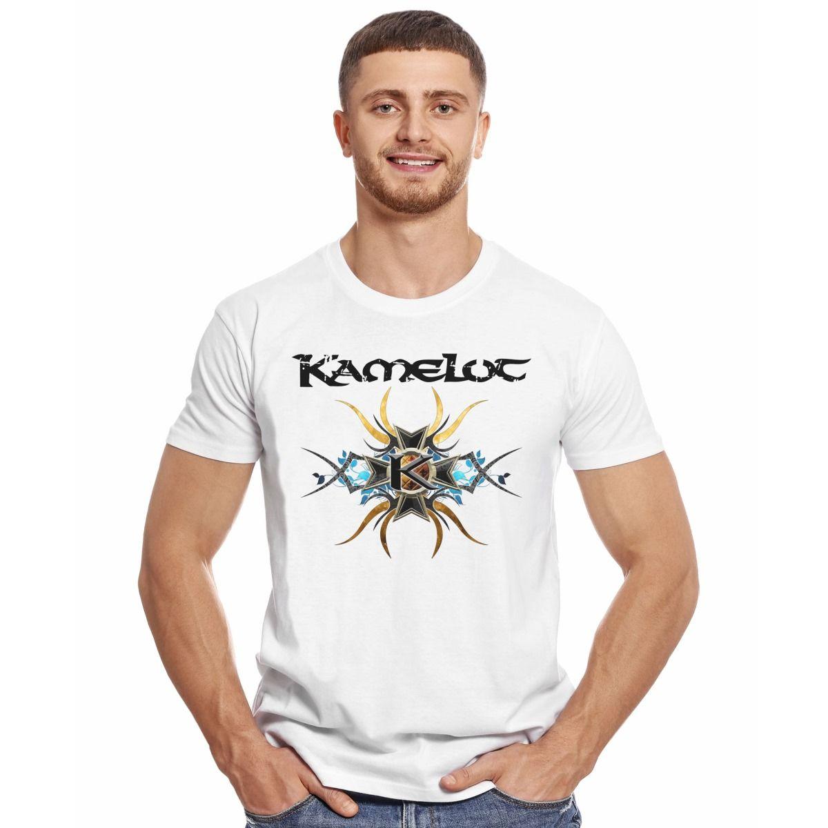 KAMELOT LOGO POLERA MANGA CORTA HOMBRE-2