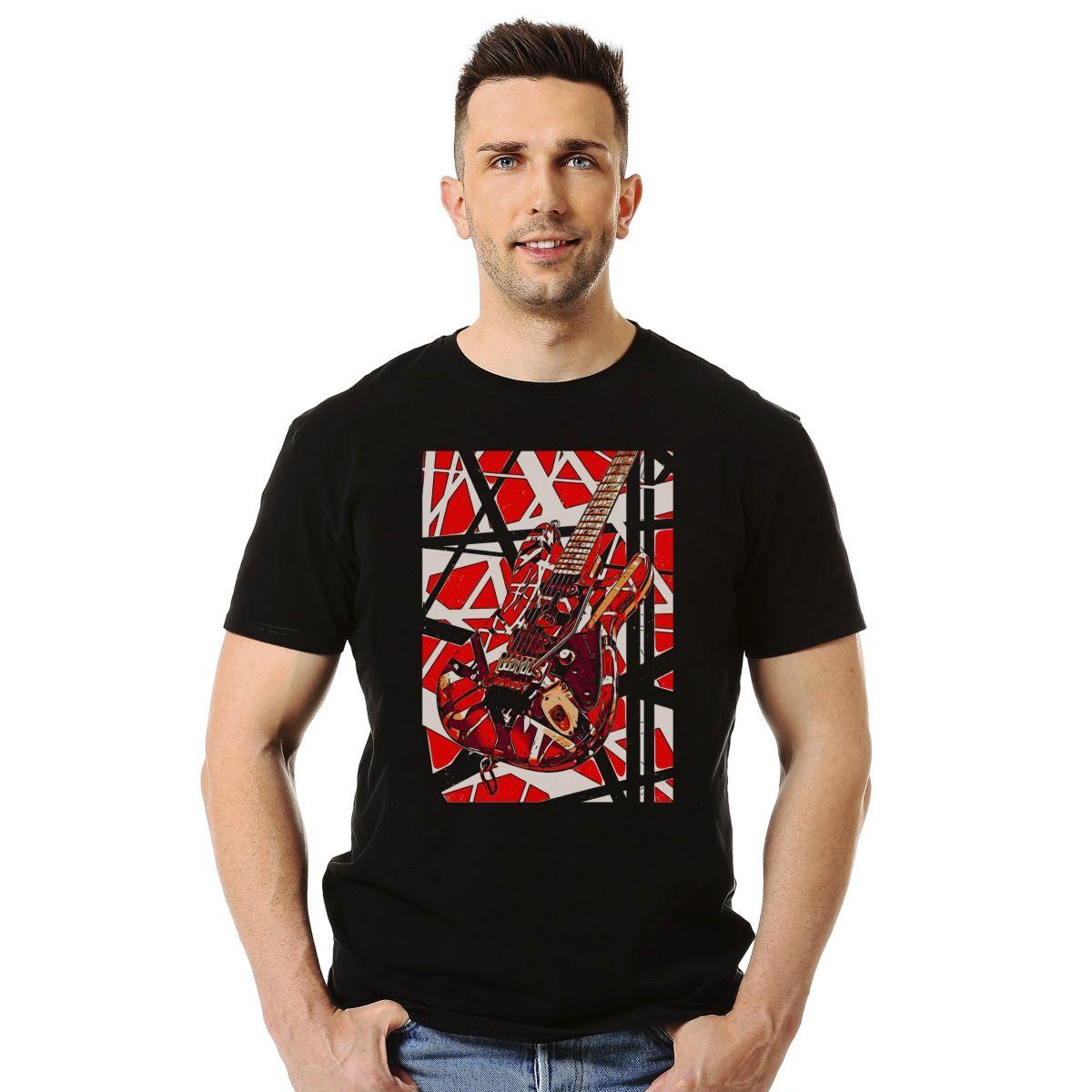 VAN HALEN GUITAR POLERA MANGA CORTA HOMBRE-2