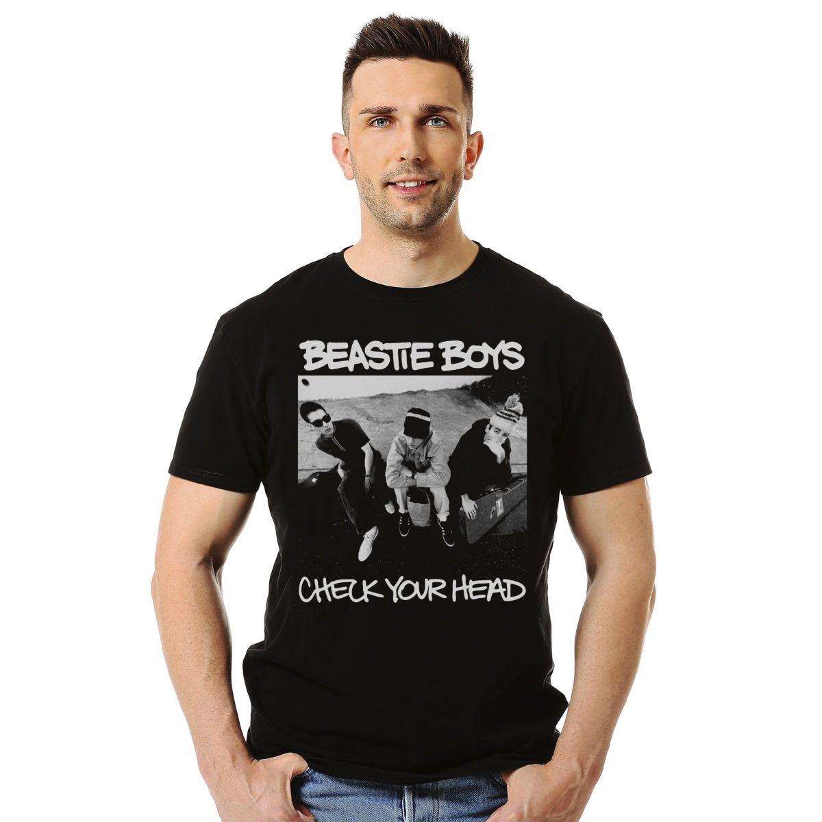 BEASTIE BOYS CHECK YOUR HEAD POLERA MANGA CORTA HOMBRE-2
