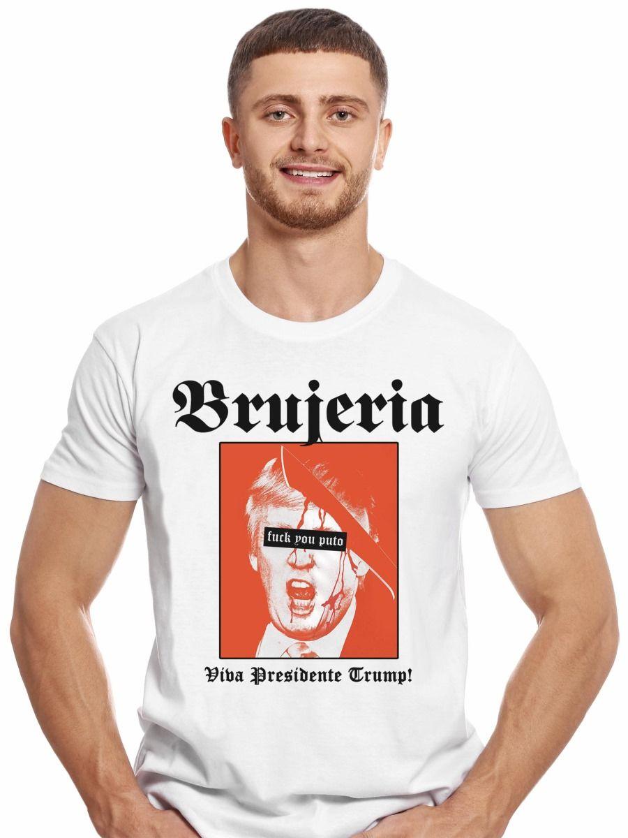 BRUJERIA VIVA PRESIDENTE POLERA MANGA CORTA HOMBRE-0