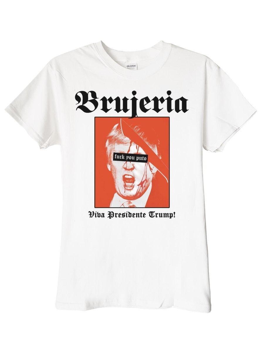 BRUJERIA VIVA PRESIDENTE POLERA MANGA CORTA HOMBRE-1