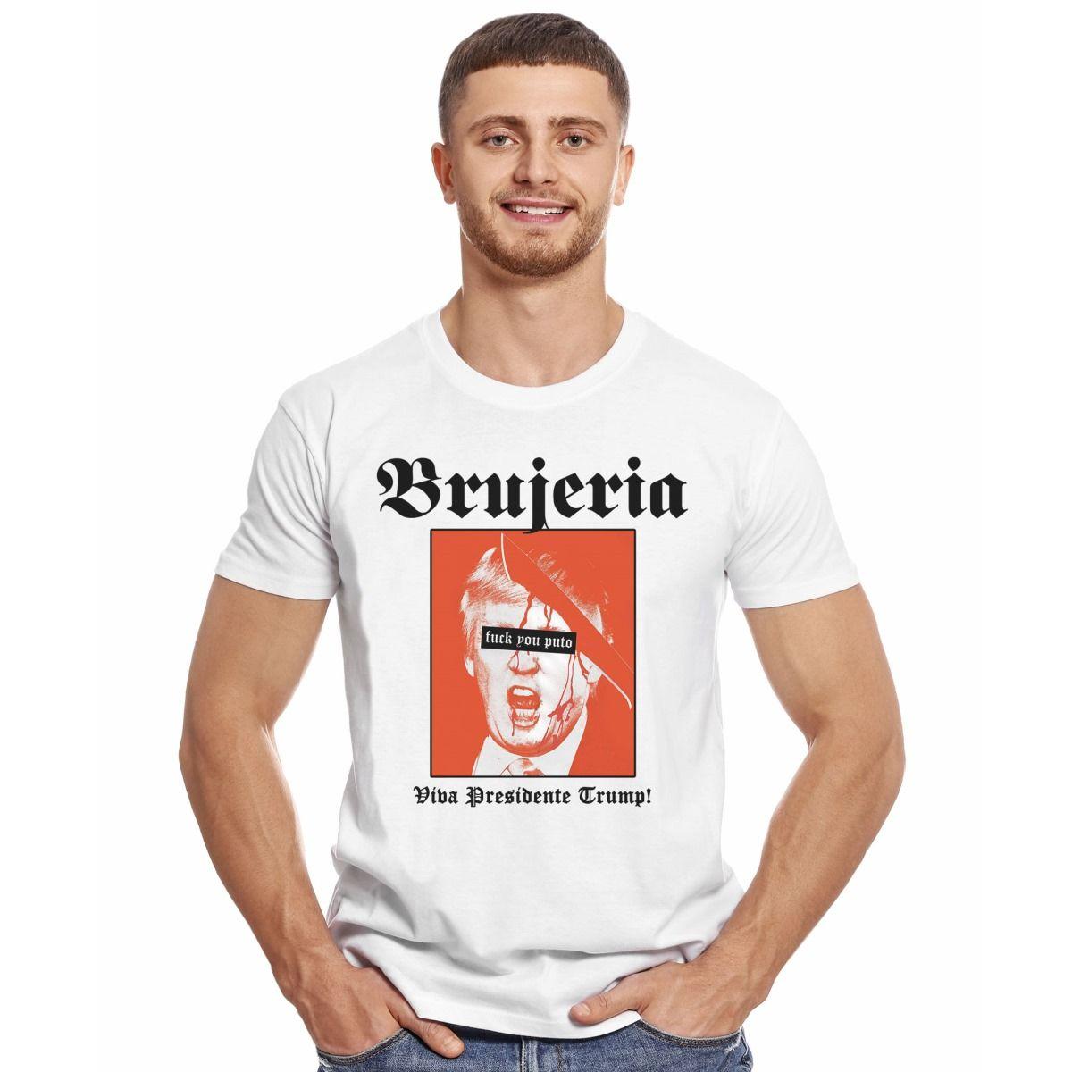 BRUJERIA VIVA PRESIDENTE POLERA MANGA CORTA HOMBRE-2