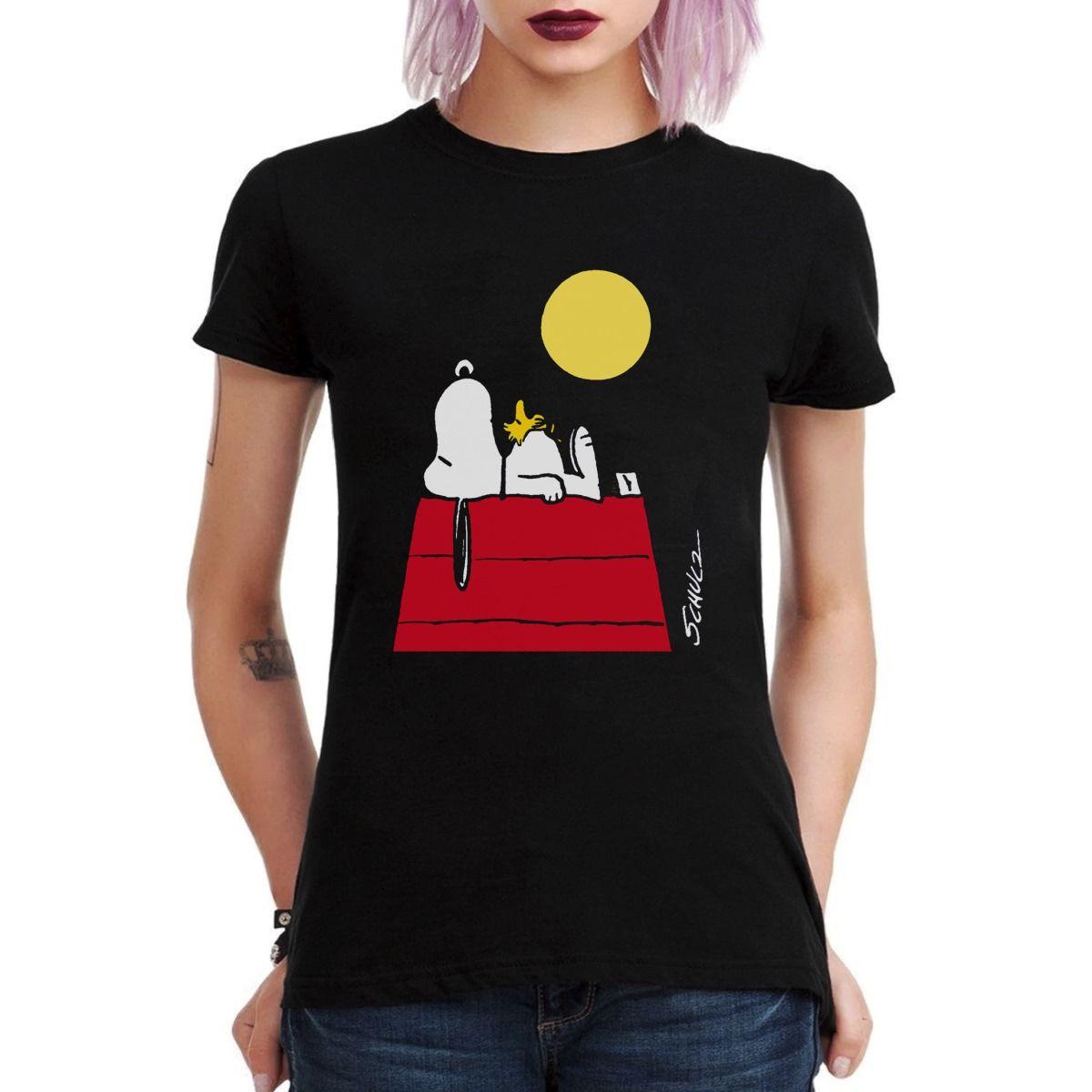 SNOOPY Y WOODSTOCK POLERA MUJER-2