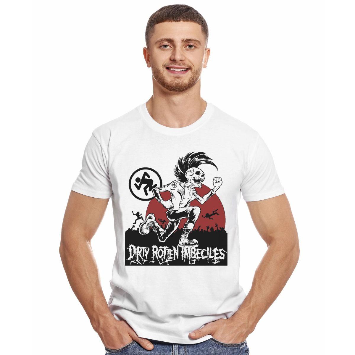 DRI SKULL MOHAWK POLERA MANGA CORTA HOMBRE-2