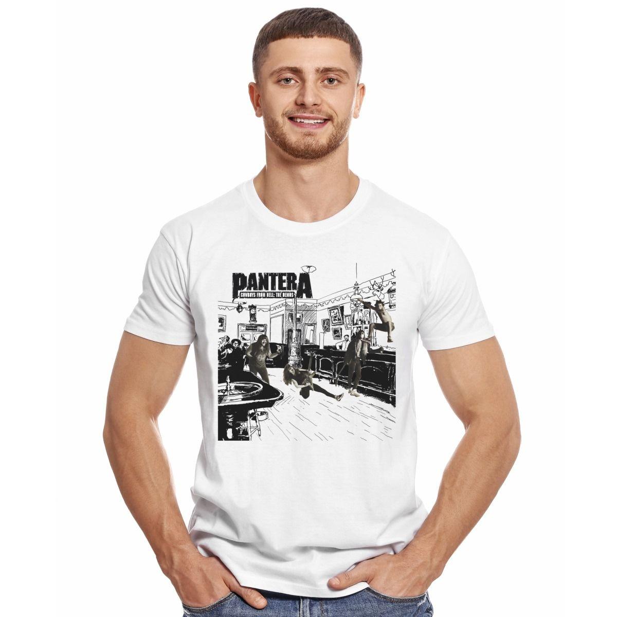 PANTERA COWBOYS FROM HELL THE DEMOS POLERA MANGA CORTA HOMBRE-2