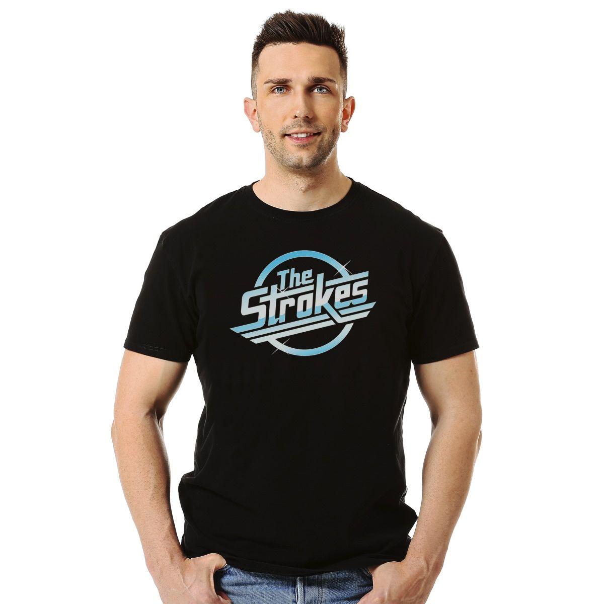 Polera The Strokes Logo Rock-2