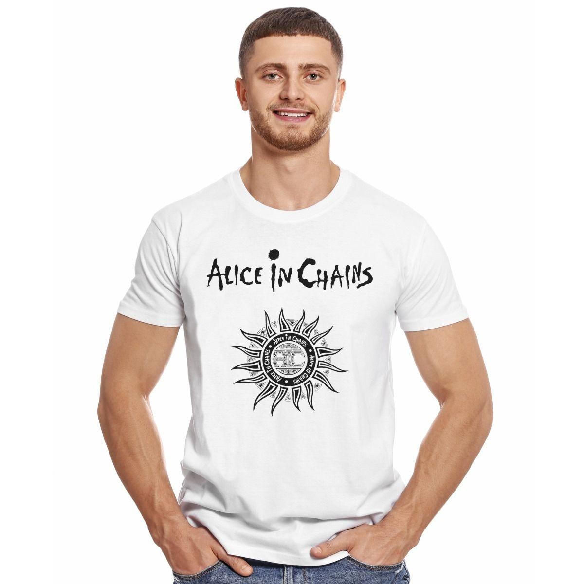 ALICE IN CHAINS LOGO POLERA MANGA CORTA HOMBRE-2