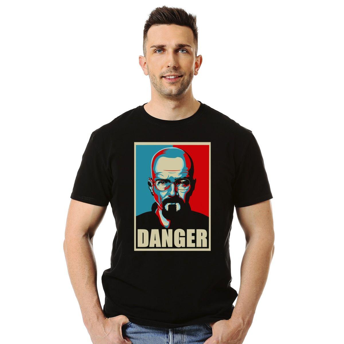 BREAKING BAD HEISENBERG DANGER POLERA MANGA CORTA HOMBRE-2