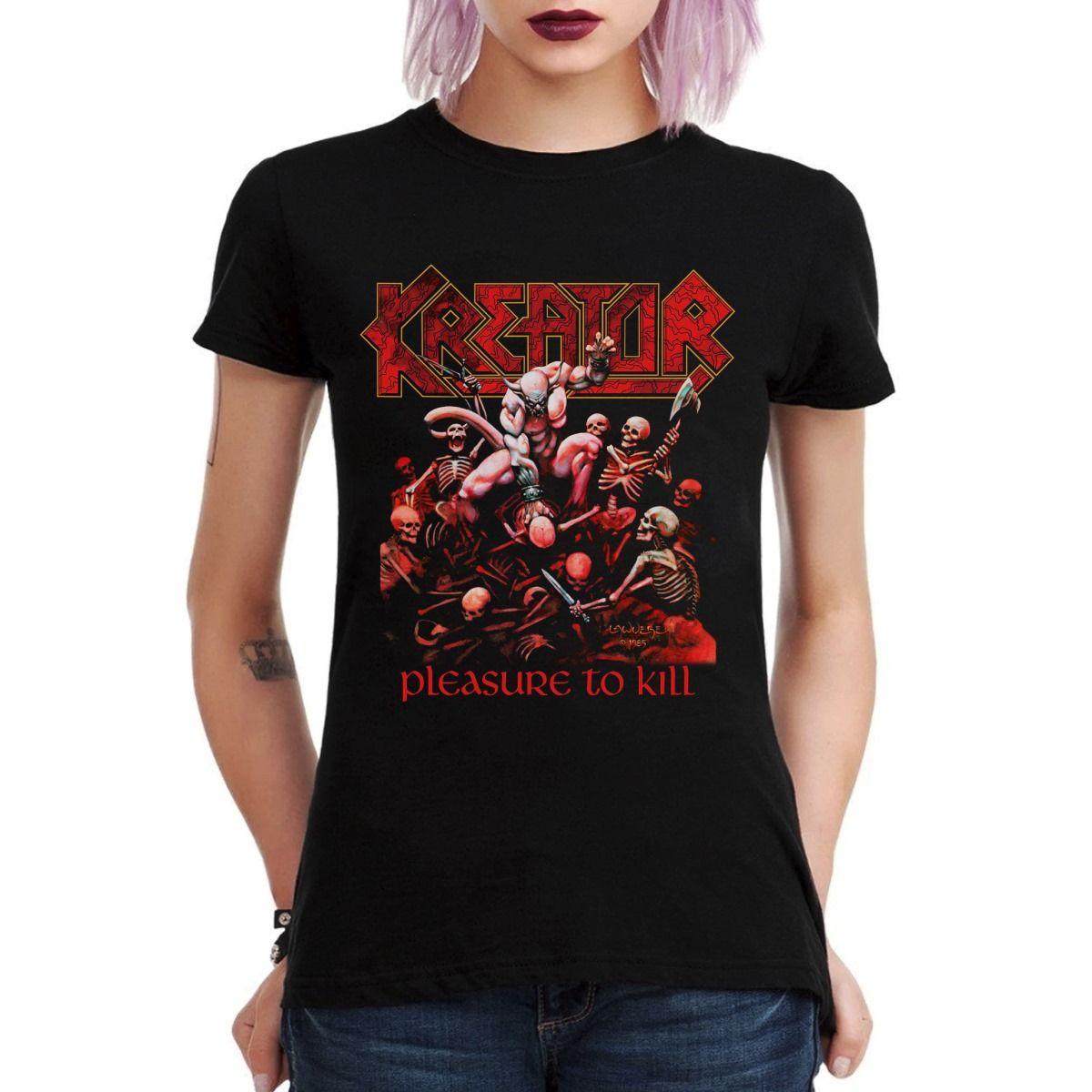 KREATOR PLEASURE TO KILL POLERA MUJER-2