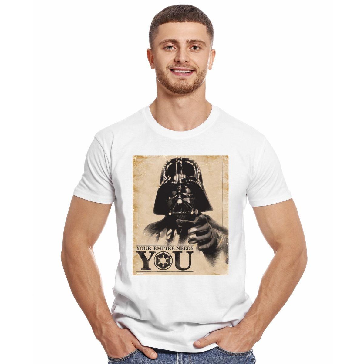 STAR WARS THE EMPIRE NEEDS YOU POLERA MANGA CORTA HOMBRE-2