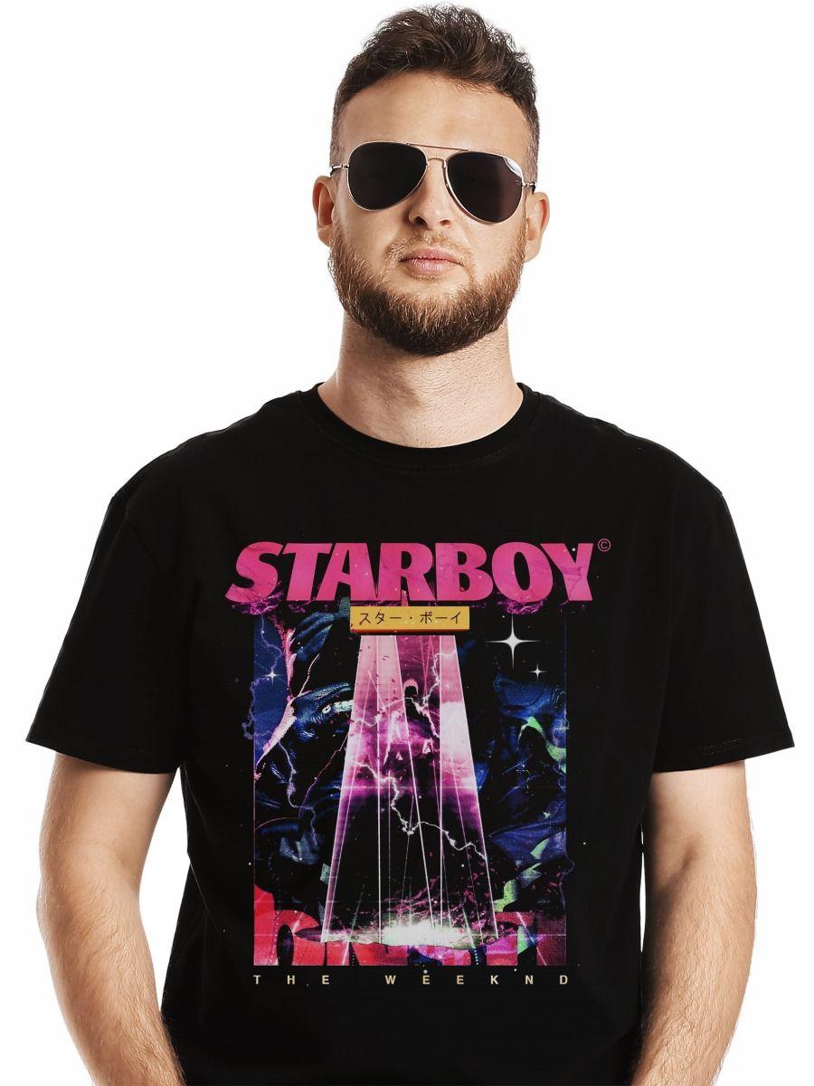Polera The Weeknd Starboy Poster Japo Pop-0
