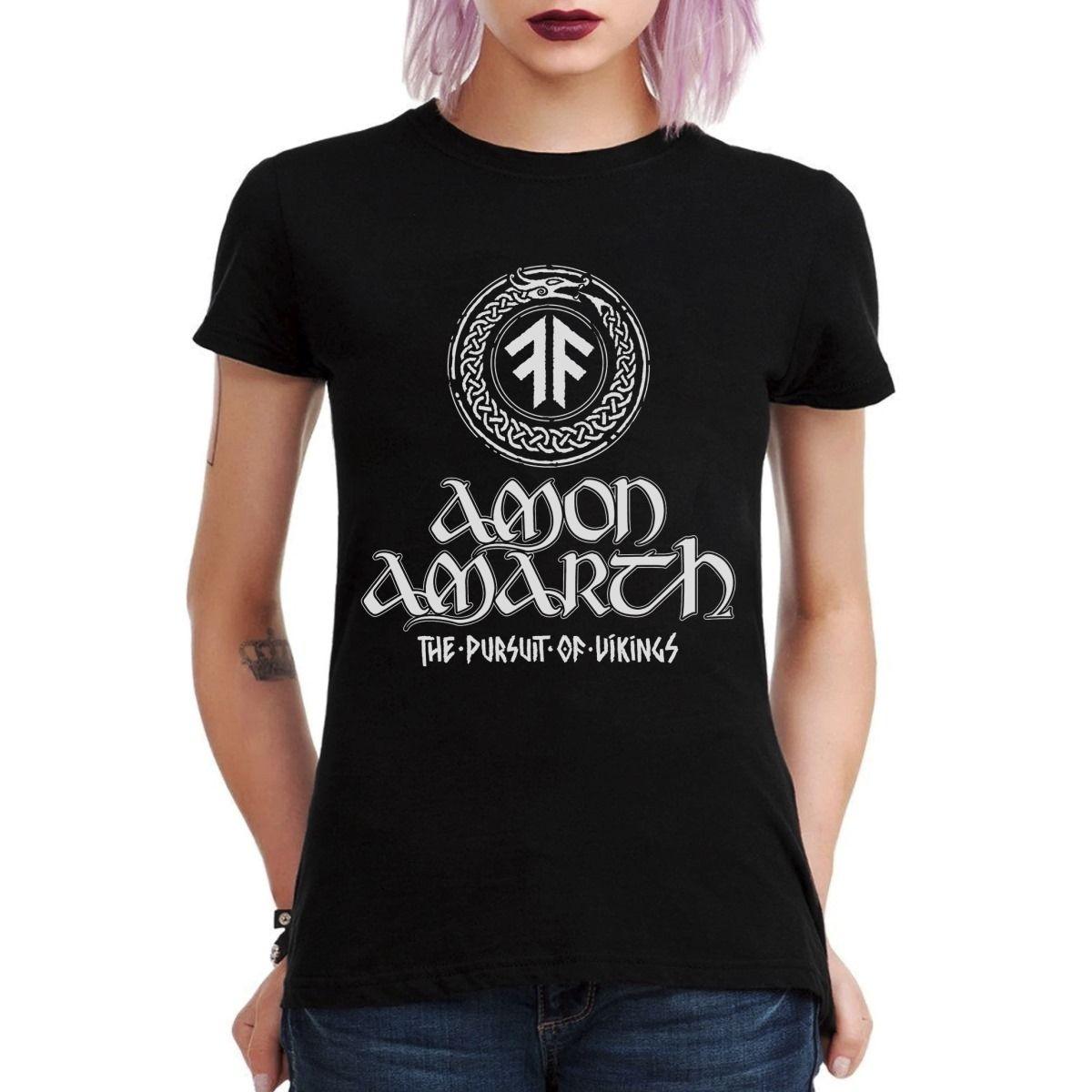 AMON AMARTH THE PURSUIT OF VIKINGS POLERA MUJER-2