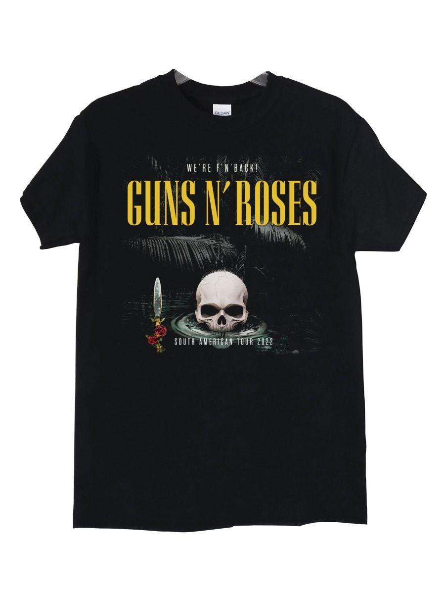 Polera Guns N Roses Chile Southamerican Tour 2022 Rock-1