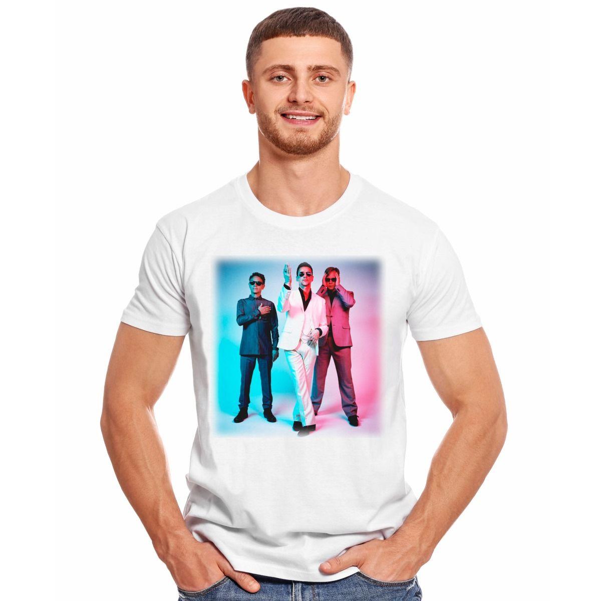 DEPECHE MODE COLORES POLERA MANGA CORTA HOMBRE-2