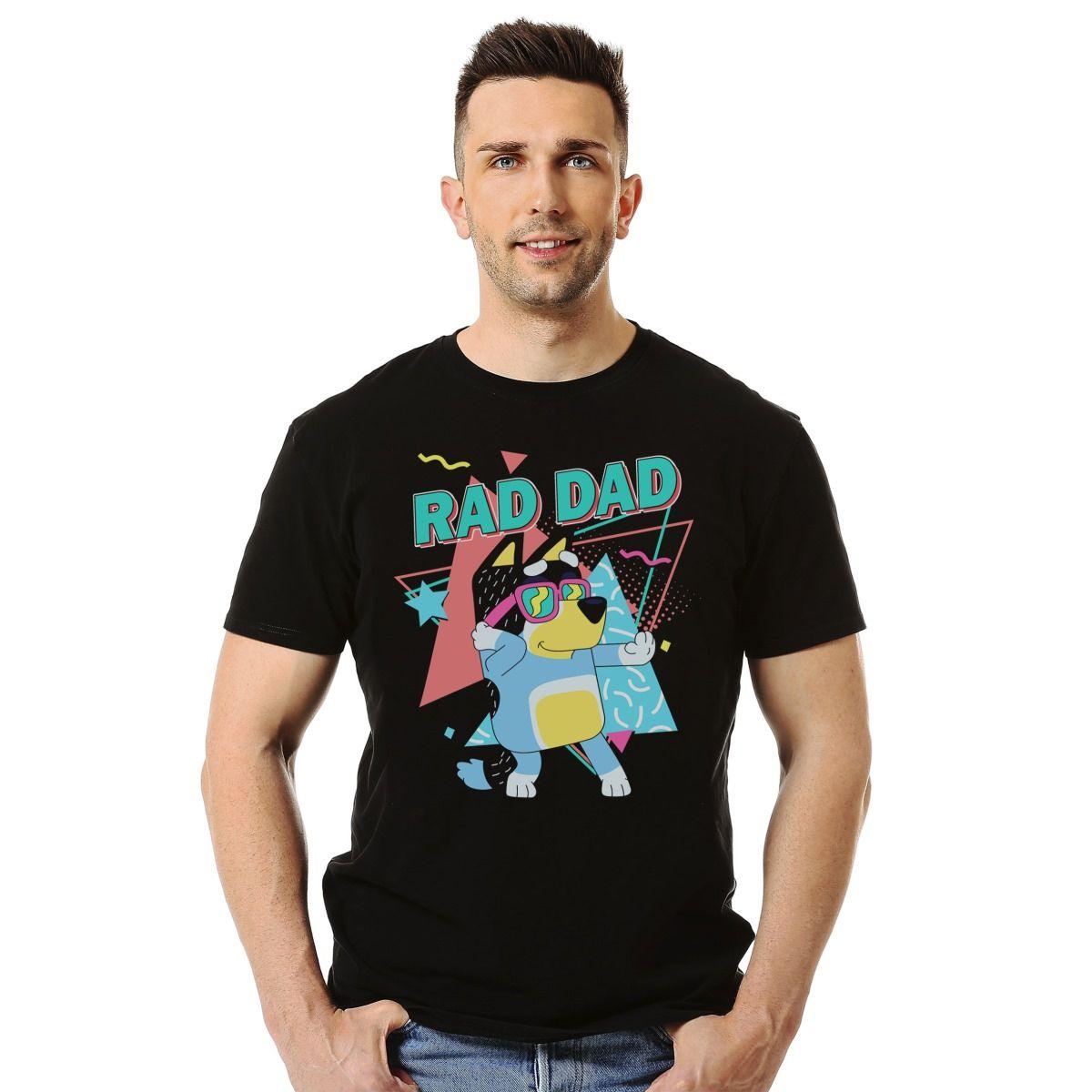 BLUEY RAD DAD POLERA MANGA CORTA HOMBRE-2