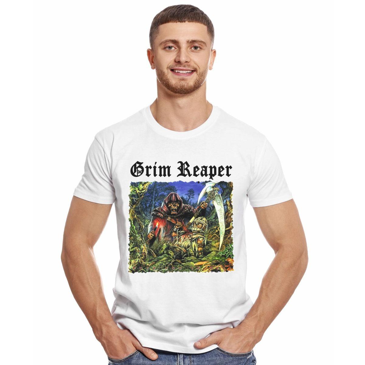 GRIM REAPER ROCK YOU TO HELL POLERA MANGA CORTA HOMBRE-2