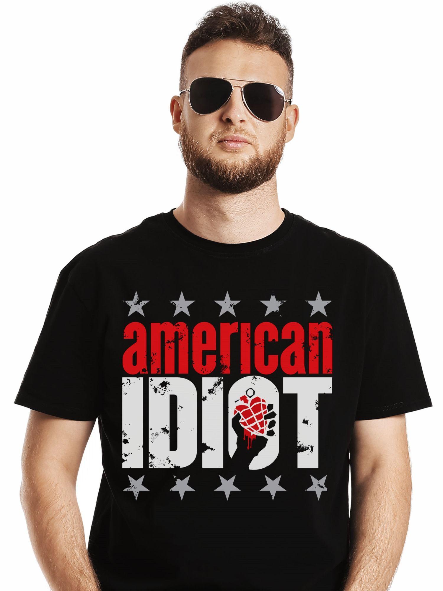 Polera Green Day American Idiot-0