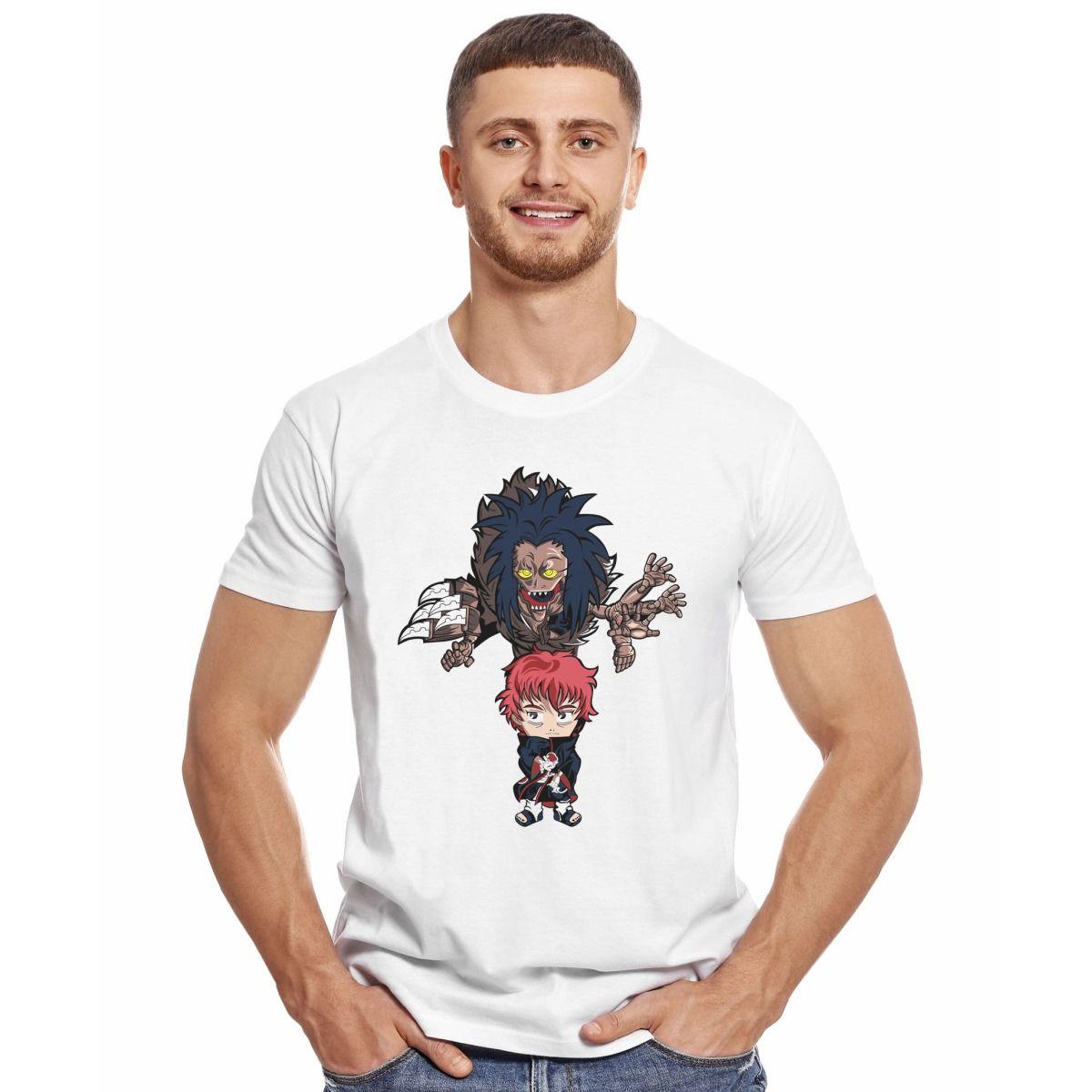 NARUTO AKATSUKI SASORI CHIBI POLERA MANGA CORTA HOMBRE-2