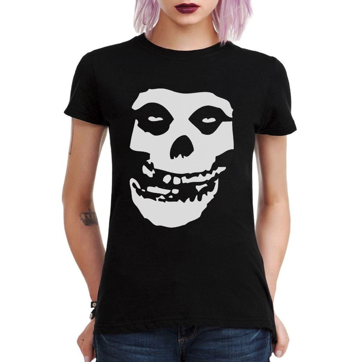 MISFITS COKE SKULL POLERA MUJER-2