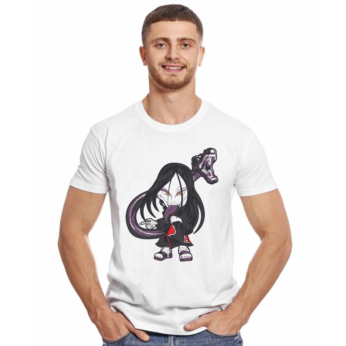 NARUTO AKATSUKI OROSHIMARU CHIBI POLERA MANGA CORTA HOMBRE-2