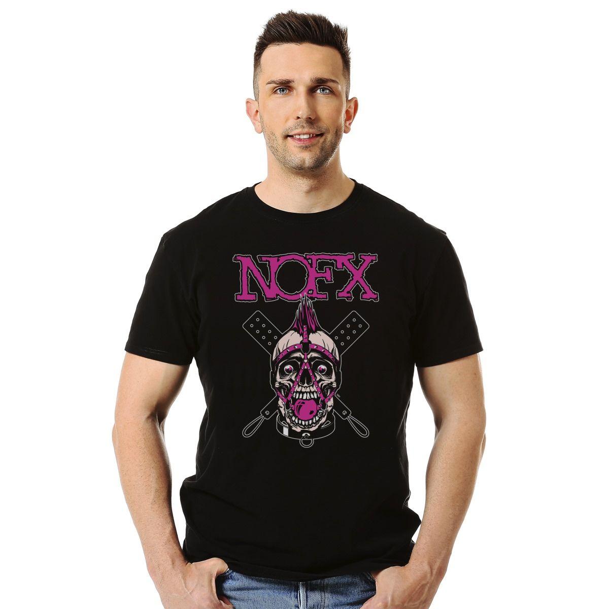 NOFX SADOMASO SKULL POLERA MANGA CORTA HOMBRE-2