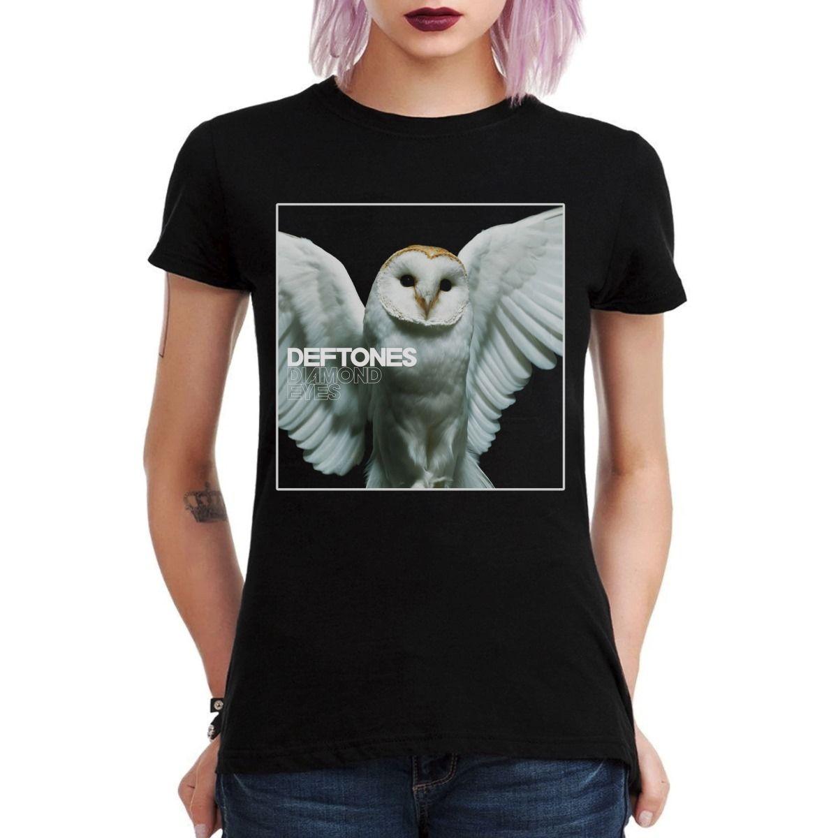 DEFTONES DIAMOND EYES ALBUM COVER POLERA MUJER-2