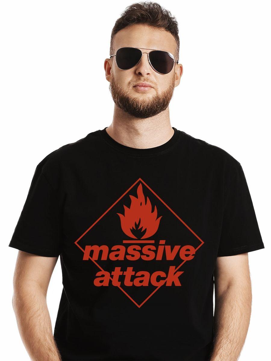 Polera Massive Attack Logo Pop-0