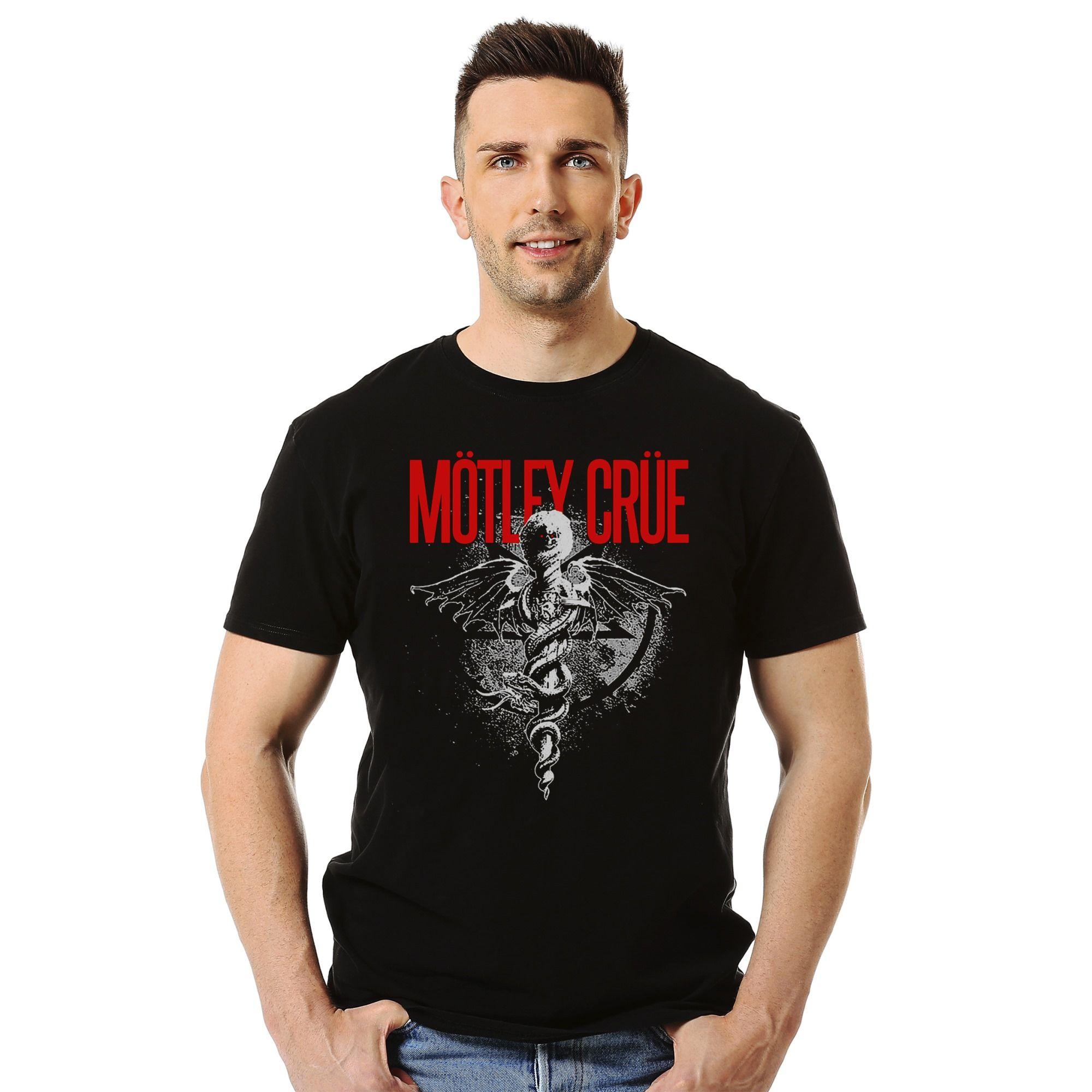 Polera Motley Crue Dr Feelgood Poster-1