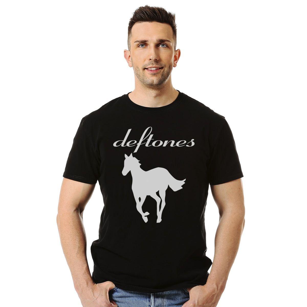 Polera Deftones White Pony Logo Grande Rock-2