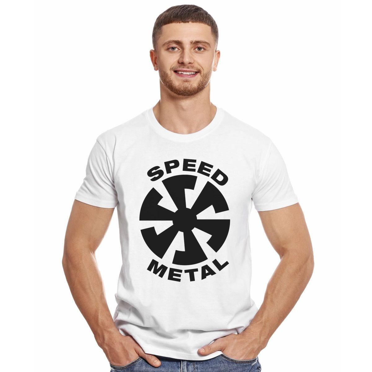 SPEED METAL LOGO POLERA MANGA CORTA HOMBRE-2