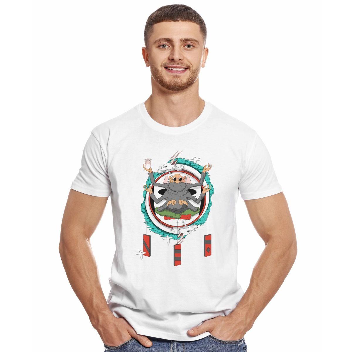 EL VIAJE DE CHIHIRO KAMAJI GHIBLI POLERA MANGA CORTA HOMBRE-2