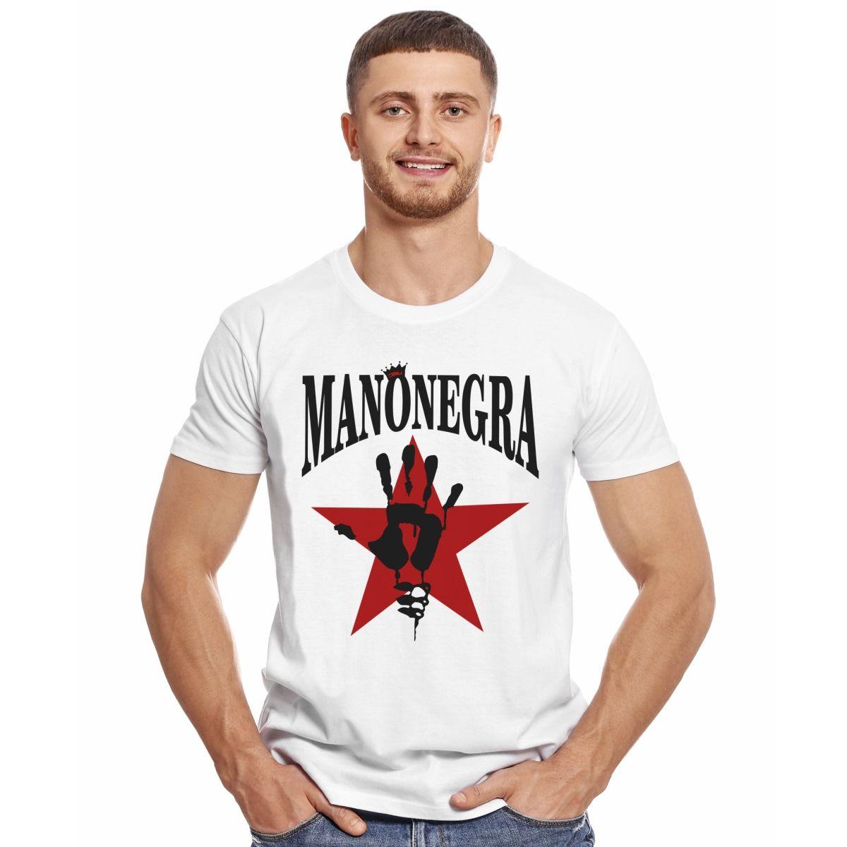 MANO NEGRA LOGO BANDA POLERA MANGA CORTA HOMBRE-2