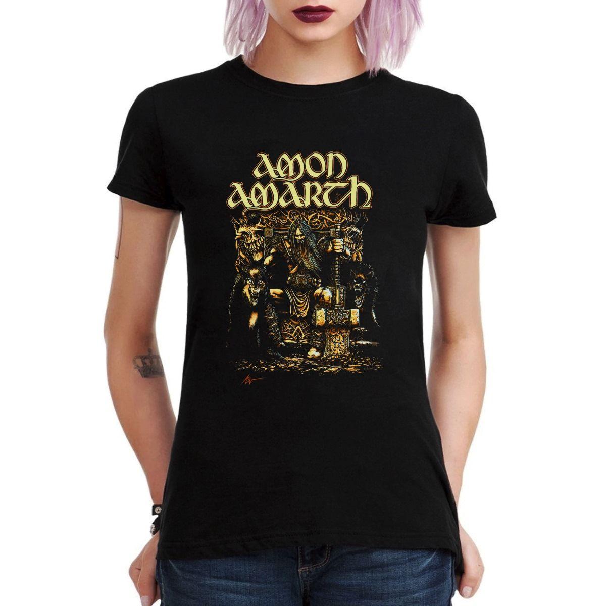 AMON AMARTH THOR POLERA MUJER-2